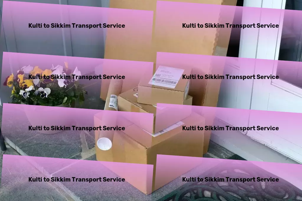 Kulti to Sikkim Bike Transport And Scooty Courier Furniture transit solutions